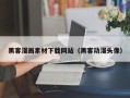 吉林黑客漫画素材下载网站（黑客动漫头像）